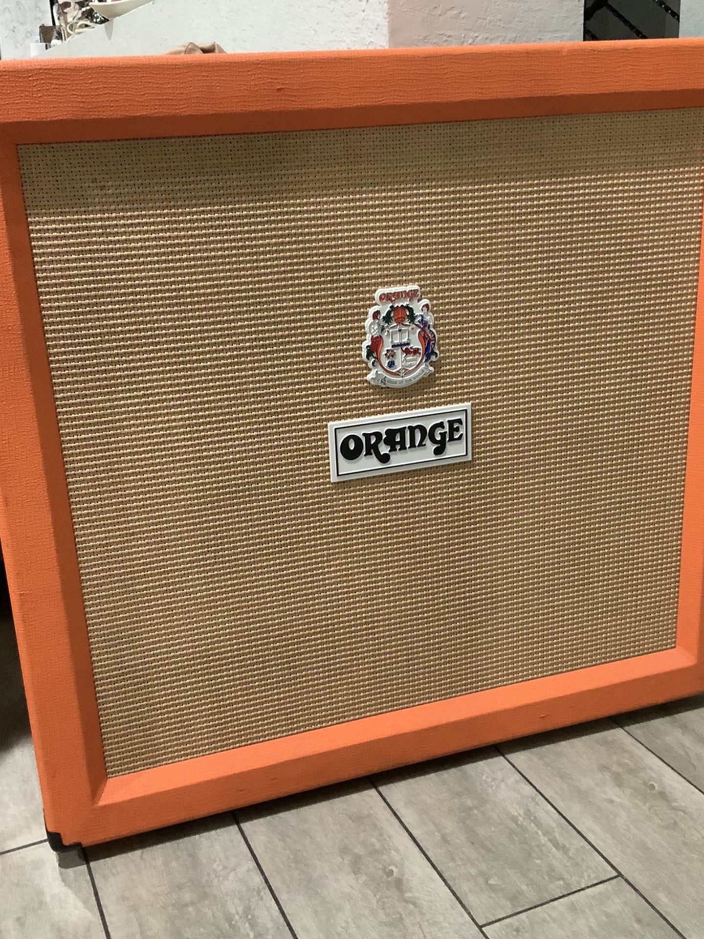 Orange 4x12 Cabinet