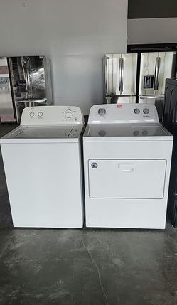 Roper Washer + Whirlpool Dryer Set – Top Load, Agitator, AutoDry