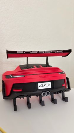 3D Sports Car Key Holder – Car Inspired Wall Key Organizer