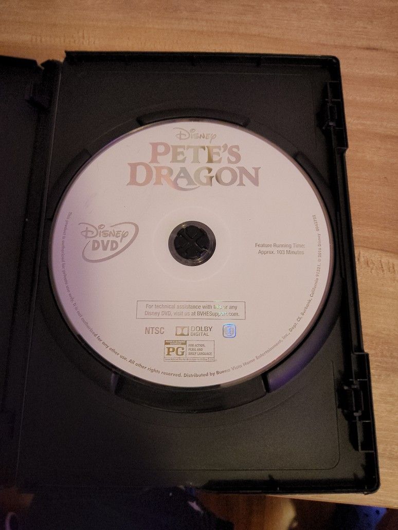 Disney Pete Dragon Dvd