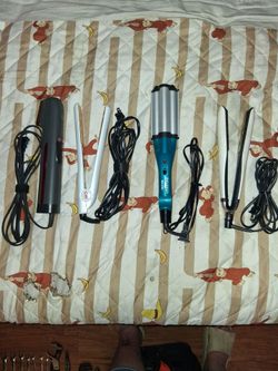 Brand New Lot of 4 Hair Styling Tools Chi, Bed Head, GHD