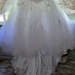 David's Bridal Wedding Dress
