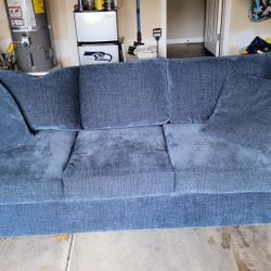 Blue SOFA.  (Macys)