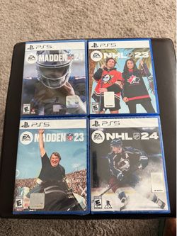 PS5 Madden and NHL games