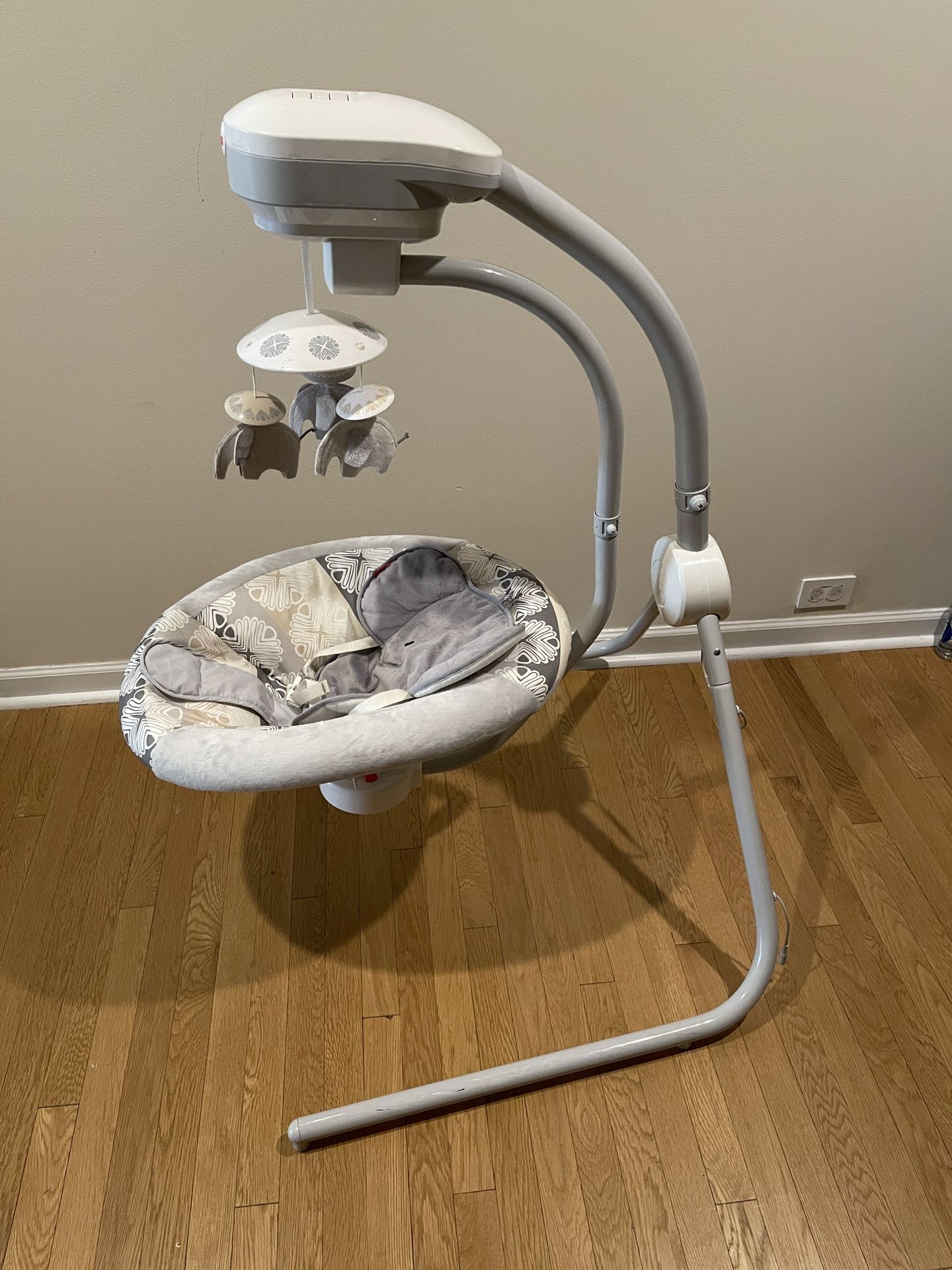 Elephant swing top fisher price