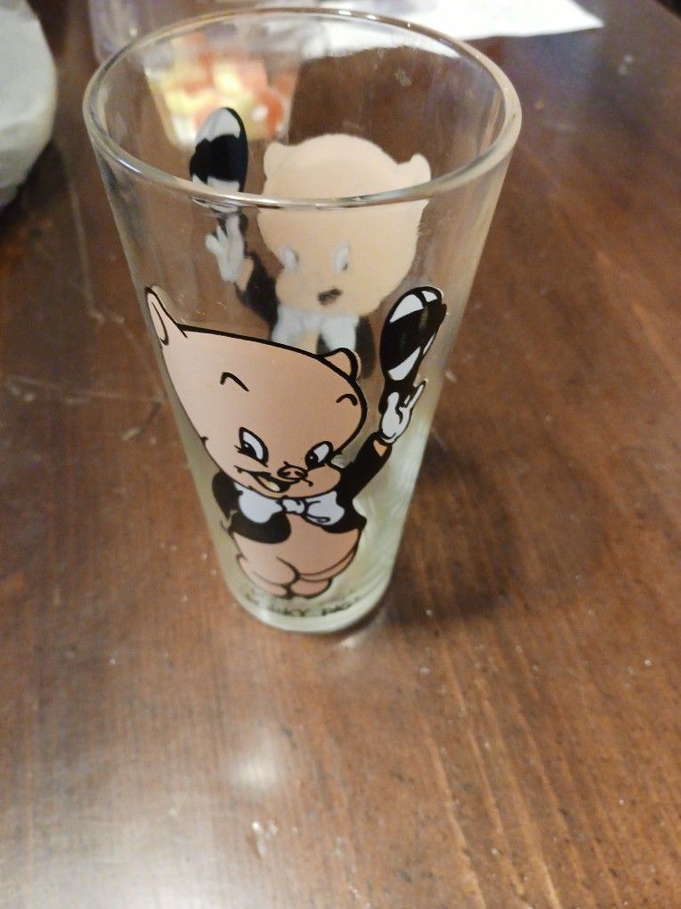 Porky Pig Glass