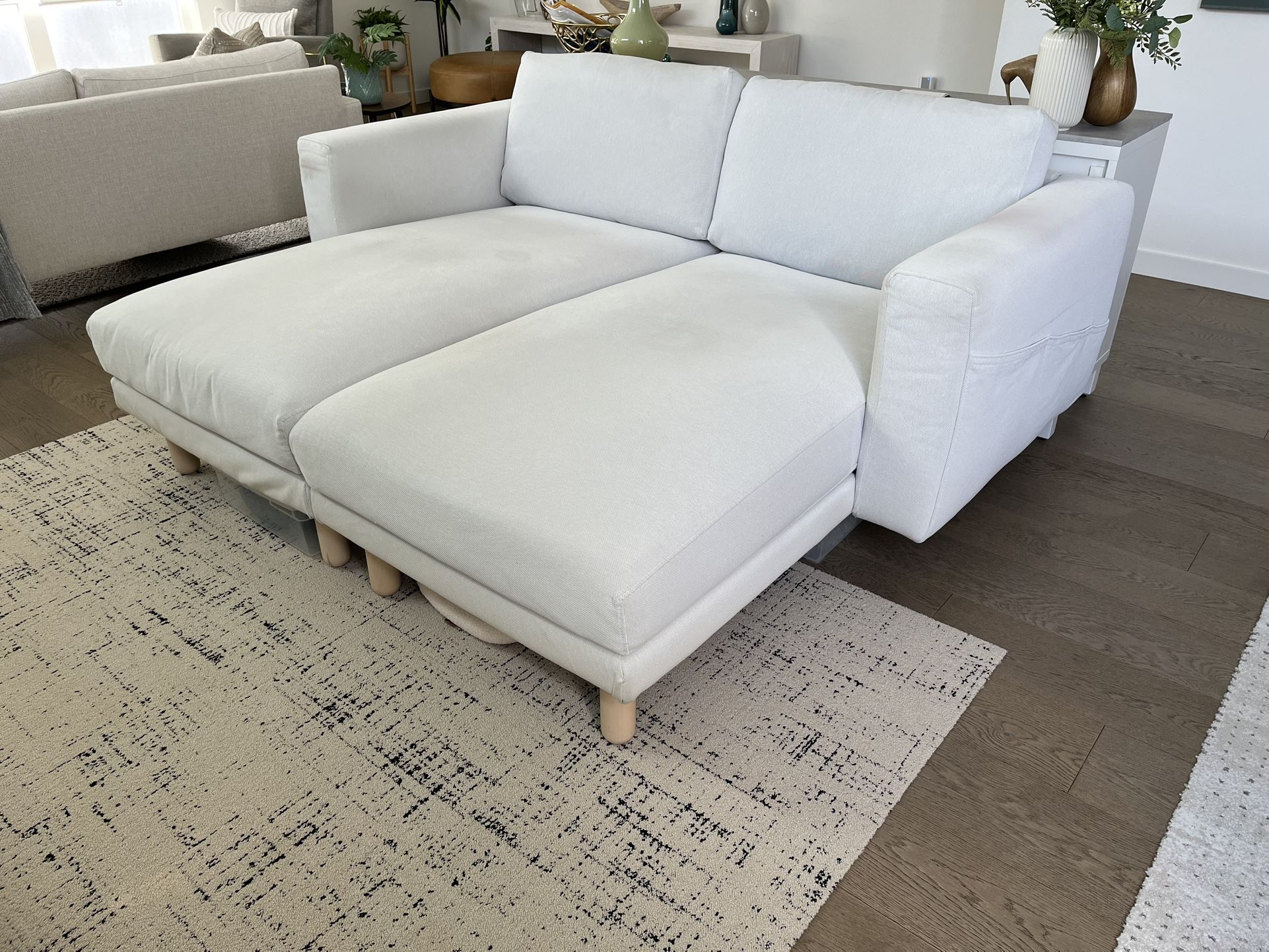 IKEA Double Chaise loveseat sofa daybed