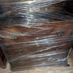 Farrington TV Entertainment console with wheels 