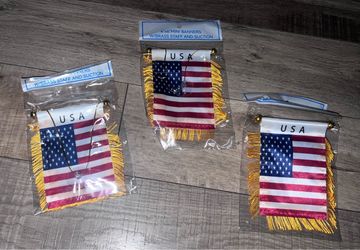 USA Mini car Banner