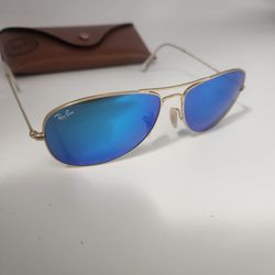 Ray-Ban Cockpit Lens Flash Blue 3362 Frame 59-14 (Average Size)