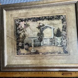 Framed Artwork Signed C Winterle Olsen