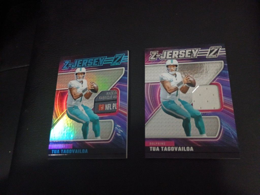 2024 Zenith 1/1 Z-Jersey Z Laundry Patch Tua Tagovailoa