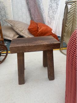 Wooden stool