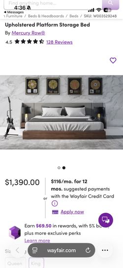 Plataform Storage Bed