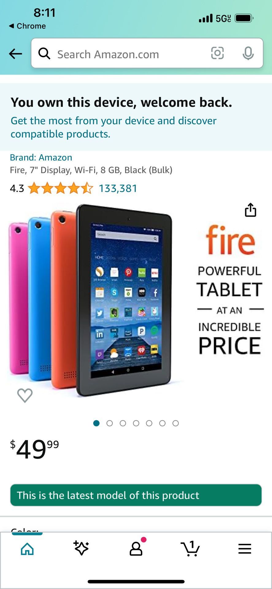 Kindle Fire 5