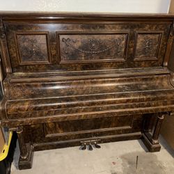 Bush & Gerts Chicago Victorian Upright Piano