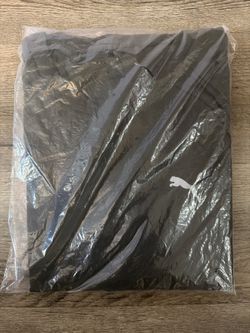 Puma Black T-Shirt with White Cat Logo - Size M - New in Packaging