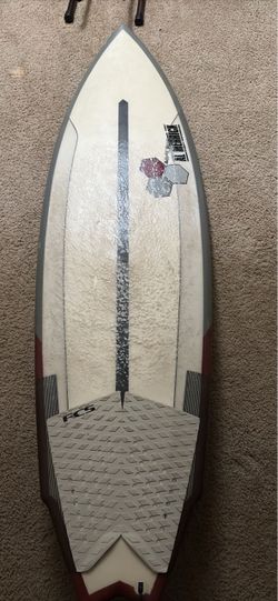 Channel island dual core 2+1 twin fin surfboard