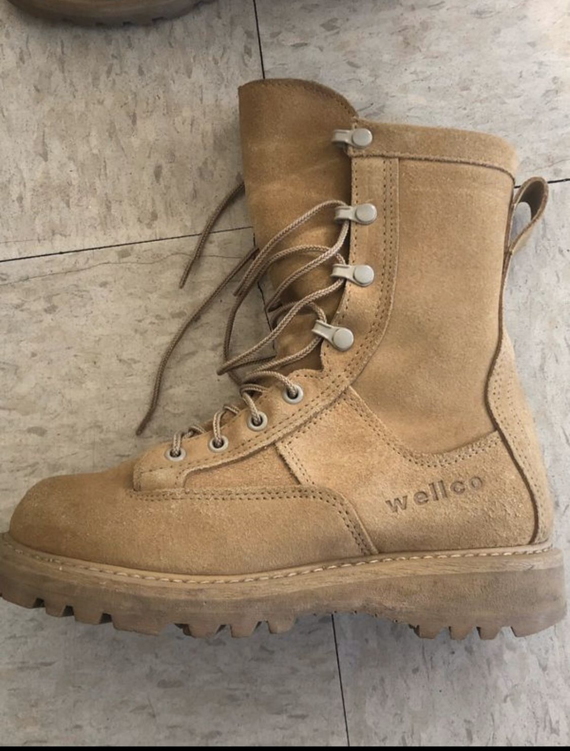 Military boots