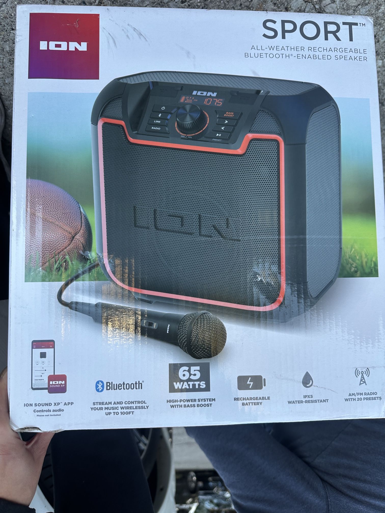 ion sport 65 watt Bluetooth Speaker Wireless