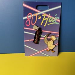 Disney Parks Little Mermaid Scuttle Pin 80's Hair Pin Set 2 Of 3 Pins