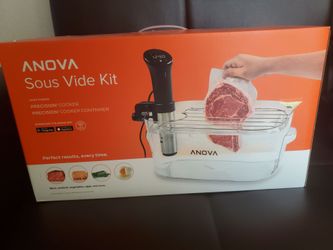 NEW IN BOX. Anova Precision Cooker & Container Kit