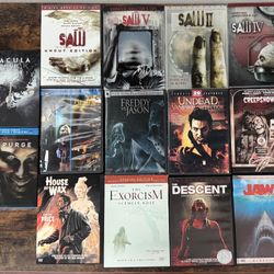 Horror DVD Lot $35 for All