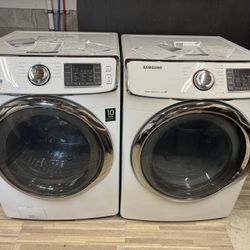 Gas Dryer And Washer Machine Samsung 
