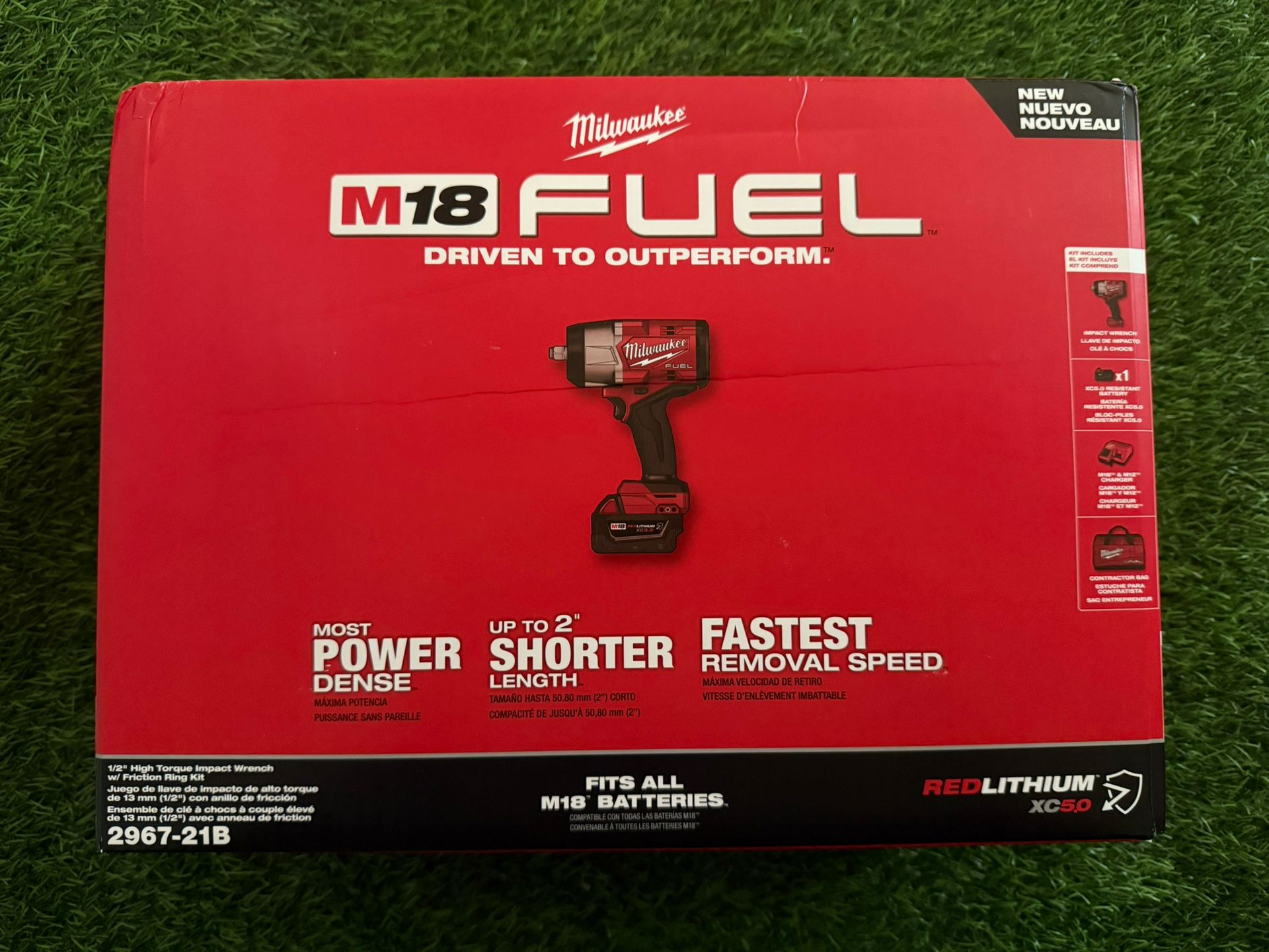Milwaukee M18 FUEL High Torque Impact Wrench Kit