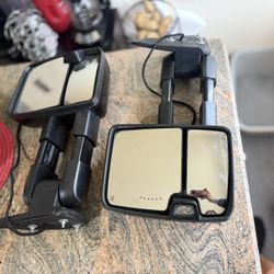 03-07 chevrolet silverado tow mirrors