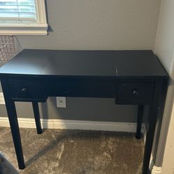 Black Vanity Desk