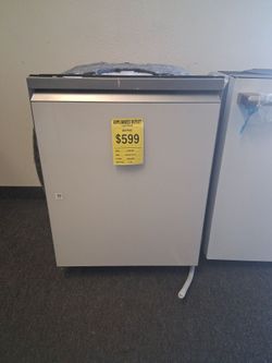 Samsung Metal Top Dishwasher in White