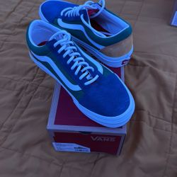 Multi Color Block Vans