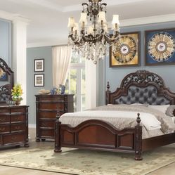 4 Pc Queen Bedroom Set