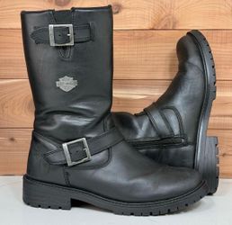 Harley Davidson Randy Biker Boots Size 8.5