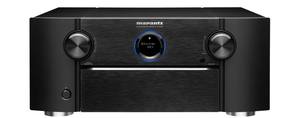 Marantz - SR8015 AV Receiver - 11.2 Channel (140W × 11)| 8K HDMI Upscaling, Auro-3D, IMAX Enhanced - Black