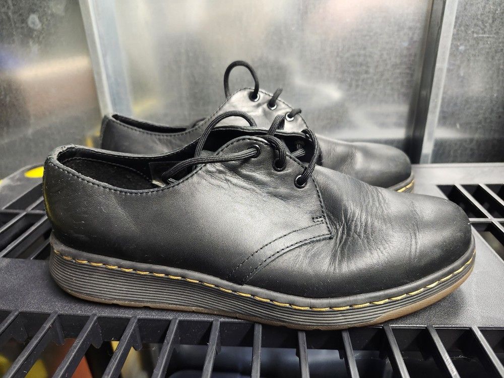 Martens 1461 Virginia Leather Oxford Shoes Unisex M8 Women's