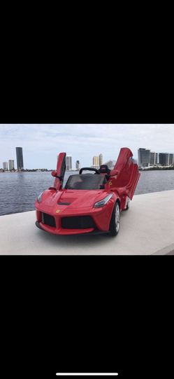 Kids Ferrari Ride-On Car