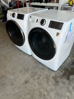 GE  washer and dryer