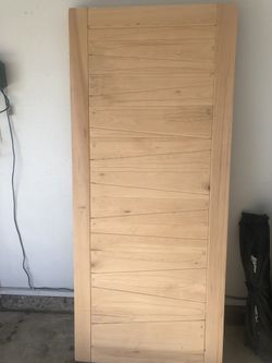 Wood doors. Custom made.