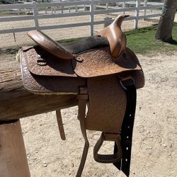 Kids Western Saddle 
