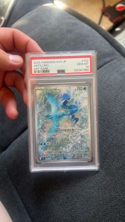 2025 Pokémon SV9 JP Articuno #102 PSA 10