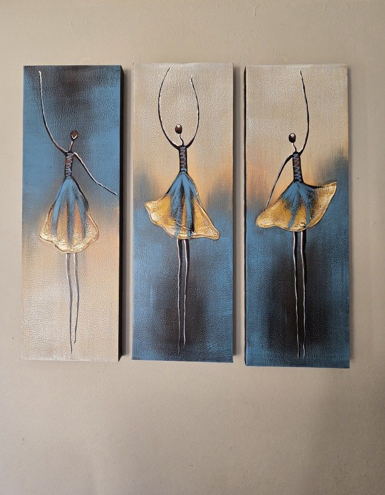 Ballerina Dancing Canvas