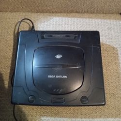 Sega Saturn Console Powers On 
