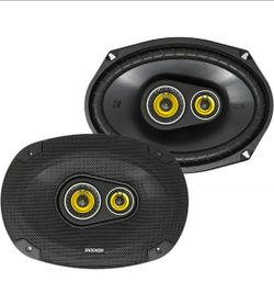 Kicker CS Series 6x9 Car Speakers 150 Watt Coaxial 6x9 Inch