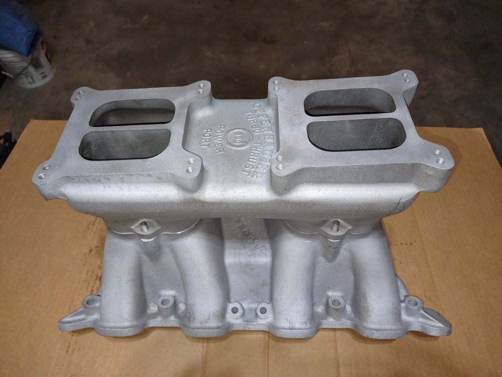 Offenhauser Dual Quad Tunnel Ram for Ford 351 Cleveland