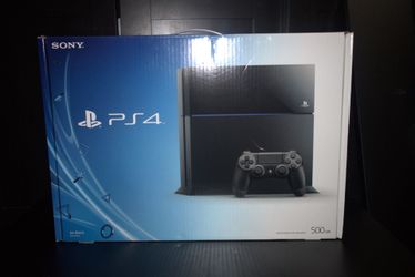 BRAND NEW IN BOX - Sony PlayStation 4 Original 500GB Jet Black 
Console CUH-1000