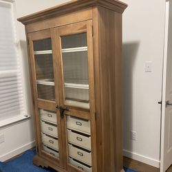 Beautiful  Real Wood Modern Cabinet  Need To Let It Go 