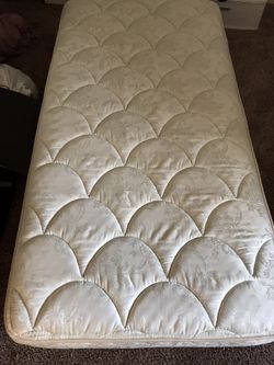 Single box spring and mattress