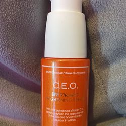 Sunday Riley C.E.O. 15% Vitamin C Brightening Serum.